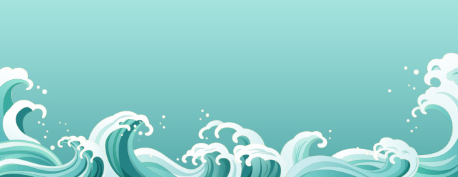中国风传统海水纹