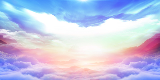唯美天空背景设计