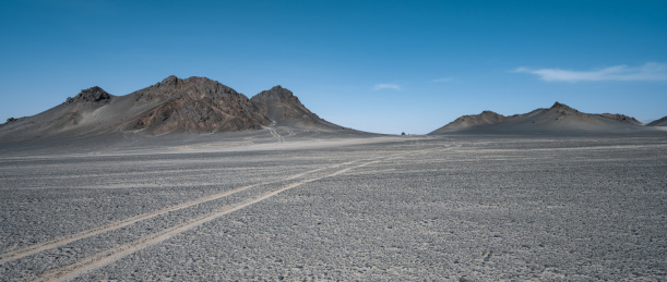 中国青海冷湖镇黑山戈壁风光