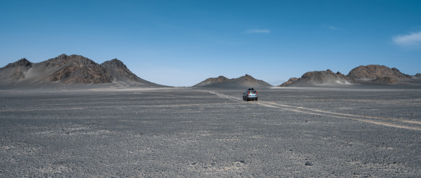 中国青海冷湖镇黑山戈壁风光