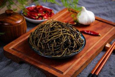 特色野菜食材核桃花柱菜
