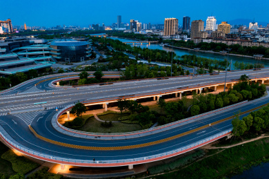 中国浙江省金华市双龙大桥