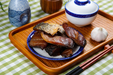 美味海产食材咸鱼块