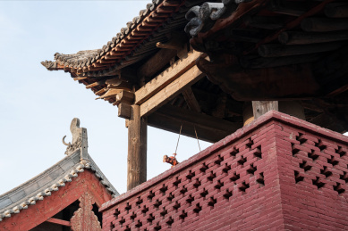 山西平遥双林寺中国古建筑景观