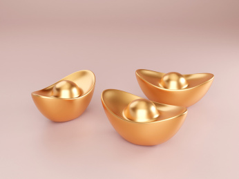 金色元宝金融新年常用素材