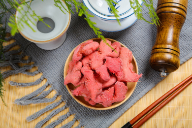 特色泡菜红姜块