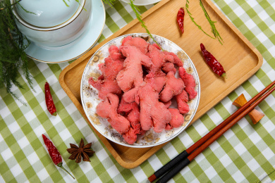 特色泡菜红姜块