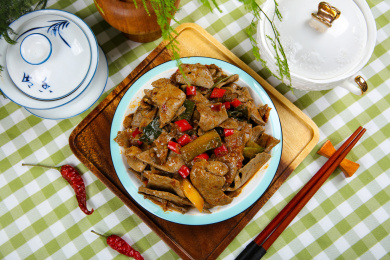香辣美味的酱爆猪肝