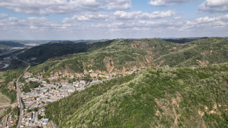 陕西省延安市城市风光