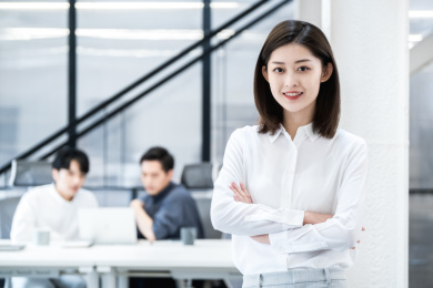 东方商务女性形象