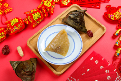 中国传统美食端午节粽子