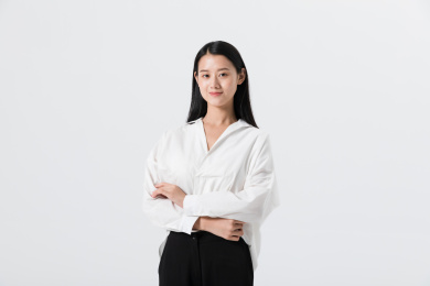 商务女性半身形象照