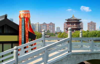 陕西西安大唐芙蓉园望春阁