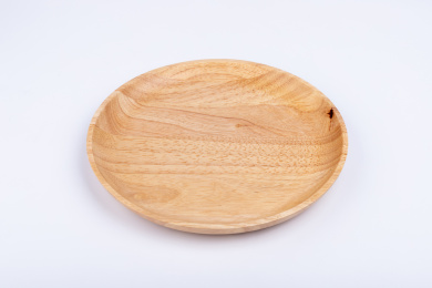 橡胶木材质圆盘子