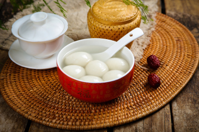 传统美食小吃元宵汤圆