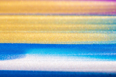 虚化的彩色颗粒