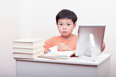 在学习中的学前儿童