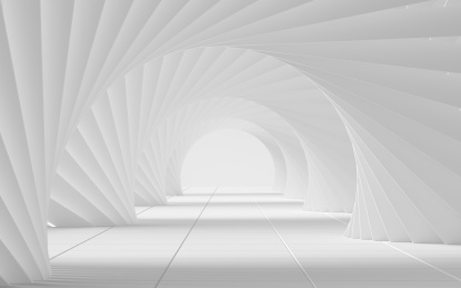 3D立体空间概念创意图