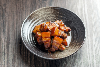 红烧肉特写