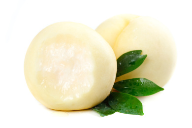 白底上的白凤毛桃