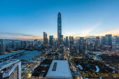 中国深圳城市风光