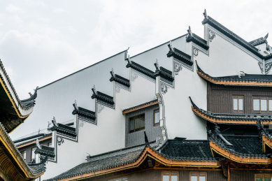 江南古镇建筑马头墙