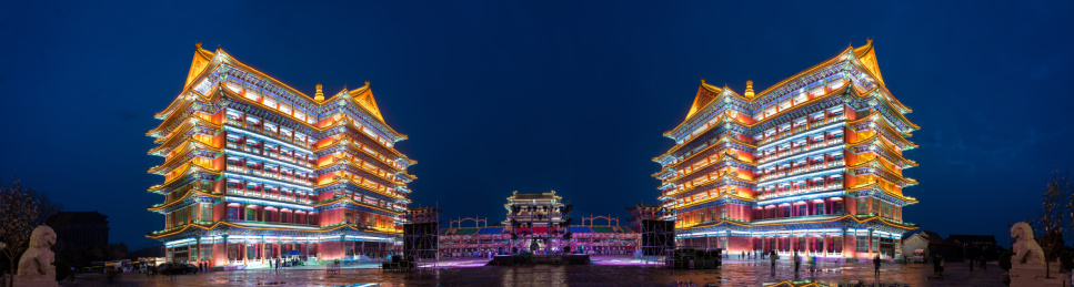 中国河北廊坊香河第一城高清全景图