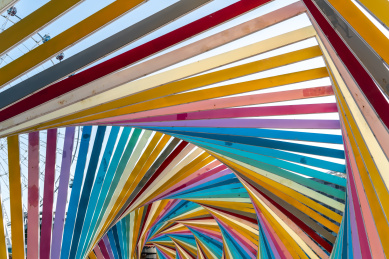 青岛西海岸新区唐岛湾畔彩虹桥