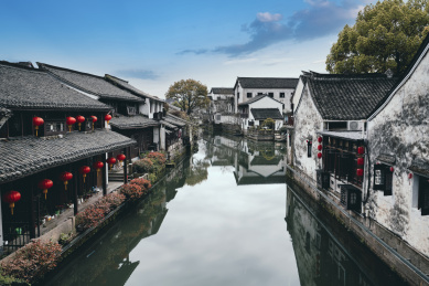 浙江绍兴仓桥直街八字桥历史遗址