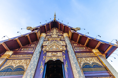 泰国清迈拉查帕皇家花园风光