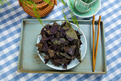 中药材干紫苏叶