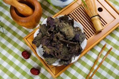 中药材干紫苏叶