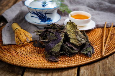 中药材干紫苏叶