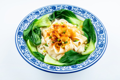 中餐美食陕西油泼面