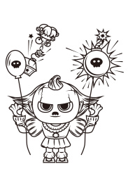 愚人节邪恶搞怪小丑