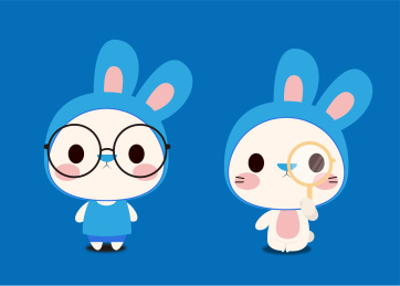 兔子卡通插画形象合集