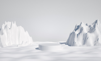 3D白雪产品展示场景