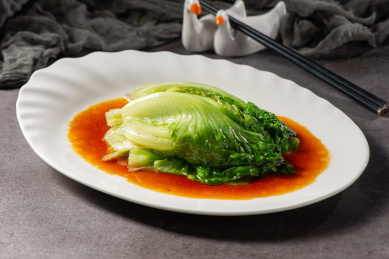 白灼生菜