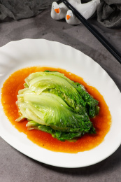 白灼生菜