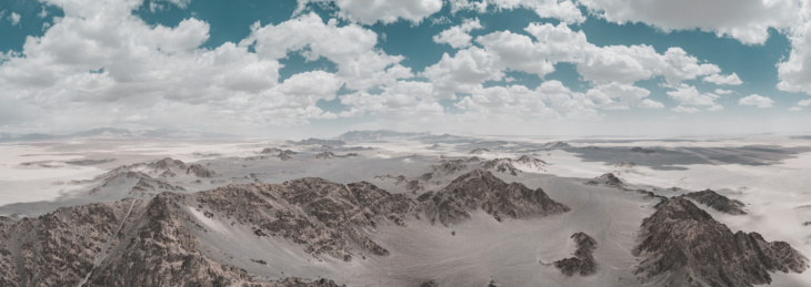 青海柴达木盆地黑山戈壁（塞什腾山）风光
