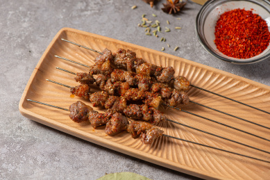 钢钎小串羊肉串