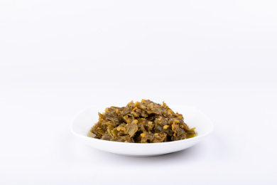 碟子里的烧椒酱