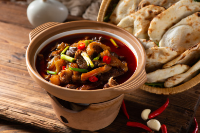 干锅牛杂