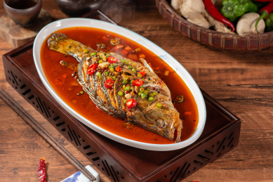 麻辣臭鳜鱼
