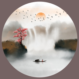 新中式水墨装饰画