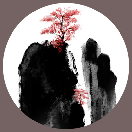 新中式水墨装饰画