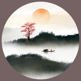 新中式水墨装饰画