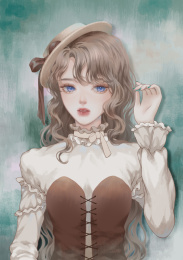 人物立绘之洛丽塔少女