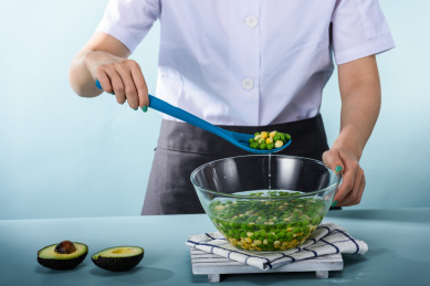 硅胶铲勺和法琅锅