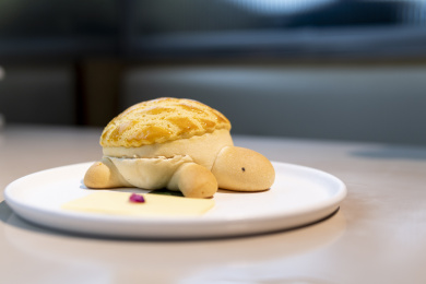  在中国广东酒楼里美味的广式点心